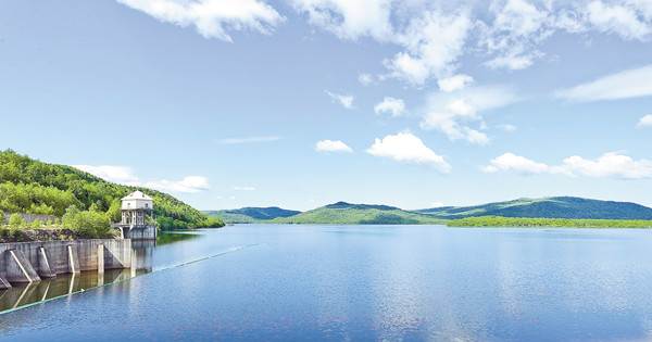夏赏兴安湖水库